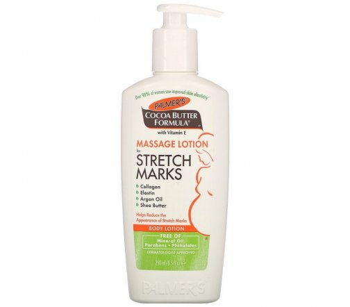 Palmer's Cocoa Butter Formula Лосьон массажный против растяжек для беременных с маслом Какао 250мл