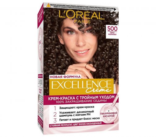 L'Oreal Paris Excellence Краска для волос 5.00 Светло-каштановый