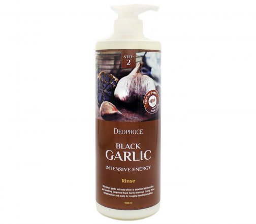 Deoproce Black Garlic Intensive Energy Rinse Бальзам интенсивный восстанавливающий с черным чесноком