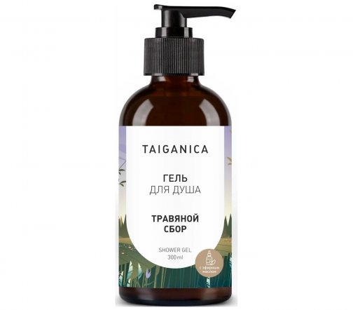 Taiganica Гель для душа Травяной сбор 300мл