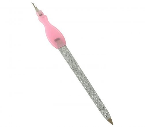 Silver Star Classic Пилка для ногтей металлическая с триммером АТ275