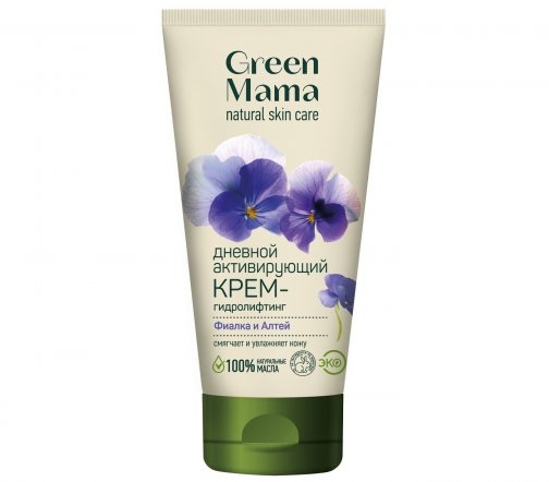 Green Mama Формула Тайги Крем-гидролифтинг дневной активирующий Фиалка и Алтей 100мл