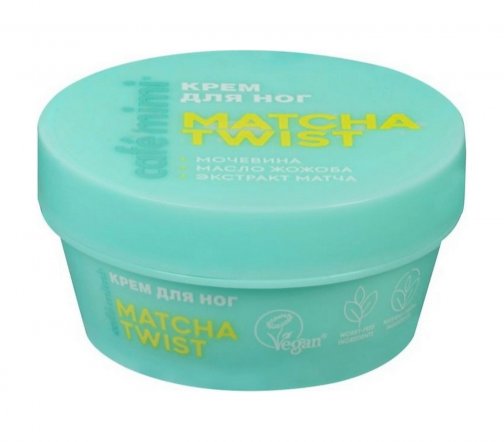 Cafe Mimi Colours Крем для ног Matcha Twist 50мл