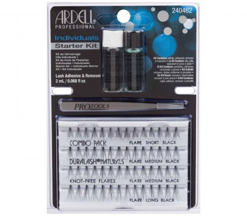 Ardell Individuals Starter Kit Стартовый набор пучки, пинцет, клей, удалитель