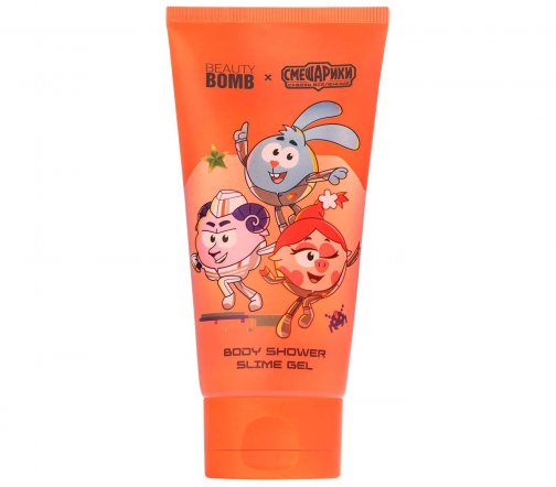 Beauty Bomb Гель-слайм для душа Смешарики