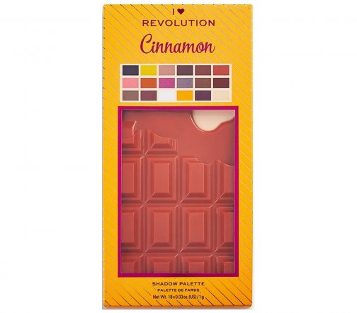 I Heart Revolution Палетка теней для век Chocolate Cinnamon