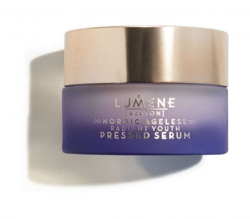 Lumene Nordic Ageless Ajaton Сыворотка пресованная для визуальной коррекции возрастных изменений кож