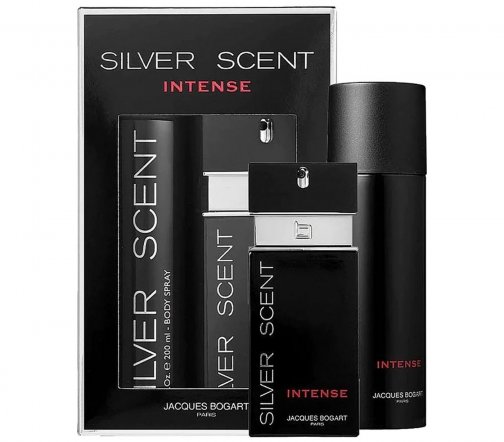 Bogart Silver Scent Intense Набор Туалетная вода 100мл+Спрей для тела 200мл