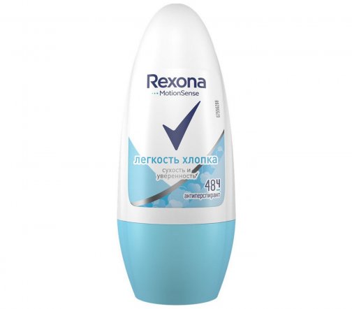 Rexona Motion Sense Дезодорант-ролик Легкость хлопка 50мл