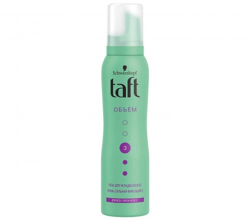 Schwarzkopf Taft Пена для укладки Объем №3 Очень сильная фиксация 150мл