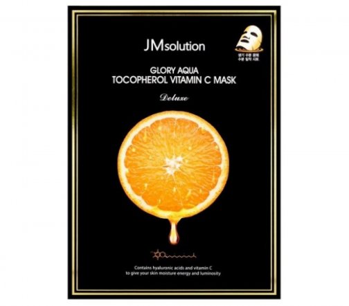 JMsolution Маска для лица тканевая с витамином С выравнивание тона 30мл