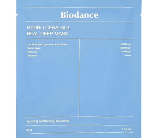 Biodance Hydro Cera-Nol Маска ночная гидрогелевая с церамидами