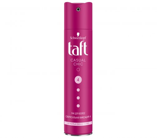 Schwarzkopf Taft Лак для волос Casual Chic Невесомый Сверхсильная фиксация 225мл