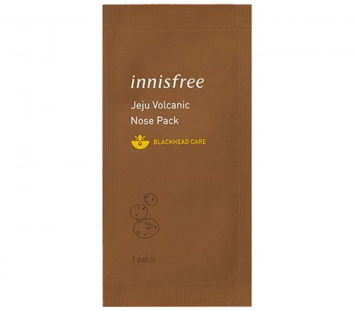 Innisfree Jeju Volcanic Nose Pack Патчи для очищения носа 6шт