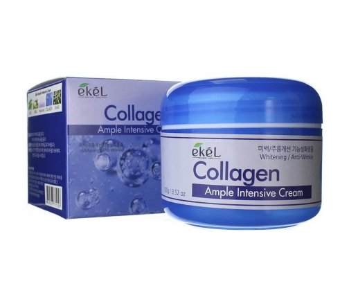 Ekel Крем ампульный для лица Ample Intensive Collagen 100мл