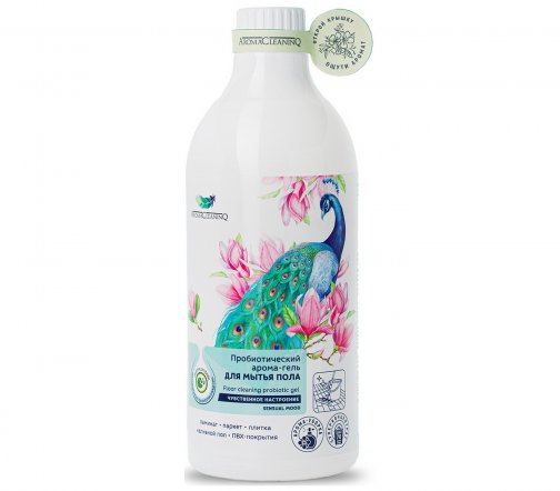 AromaCleaninQ Арома-гель для мытья пола Чувственное настроение 750мл