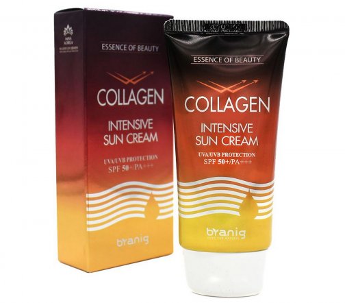 Branig Collagen Intensive Sun Крем солнцезащитный SPF50 70мл