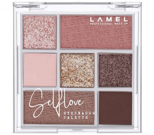 Lamel Professional Палетка теней для век Selflove