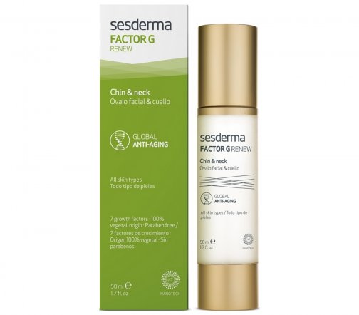 Sesderma Factor-G (Фактор-Джи) Средство омолаживающее для овала лица и шеи 50мл