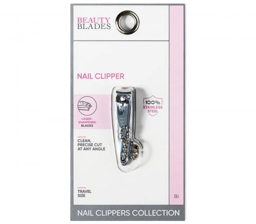 Beauty Blades Кусачки книпсер для маникюра с цепочкой
