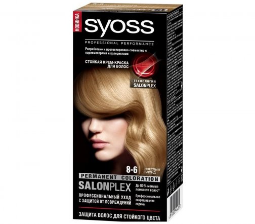 Schwarzkopf Syoss Краска для волос 8-6