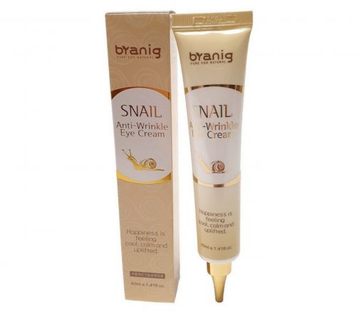 Branig Snail Anti-Wrinkle Крем для кожи вокруг глаз 40мл