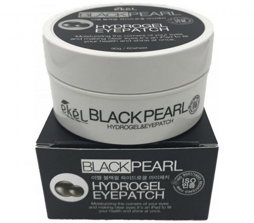 Ekel Патчи для глаз Black Snail 60шт