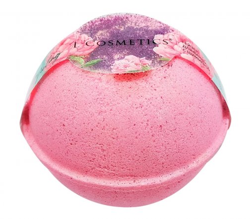 L'Cosmetics Шар бурлящий для ванны с шиммером Warm Feeling 260гр