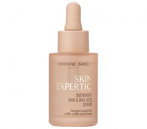 Vivienne Sabo SC Skin Expert IQ (Скин Эксперт IQ) Сыворотка ночная с BHA и AHA кислотами 30мл