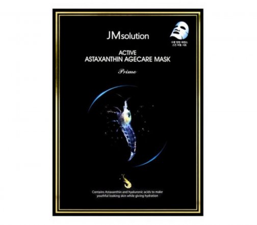 JMsolution Маска для лица тканевая с астаксантином антиоксидантная 35мл