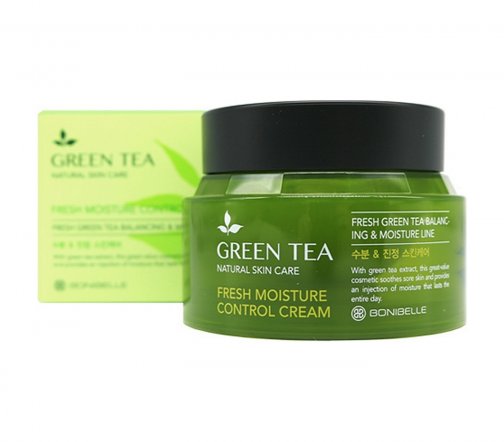 Bonibelle Natural Skin Care Крем для лица Green Tea Fresh Moisture 80мл