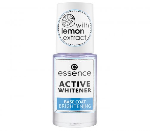 Essence Покрытие для ногтей базовое отбеливающее Active Whitener