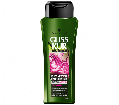 Schwarzkopf Gliss Kur Шампунь Bio-Tech Регенерация