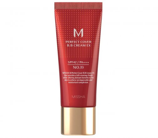 Missa M Perfect Cover BB Cream EX Тональный BB крем Идеальное покрытие SPF42 PA+++ тон 19 20мл