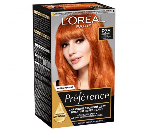 L'Oreal Paris Preference Краска для волос P78