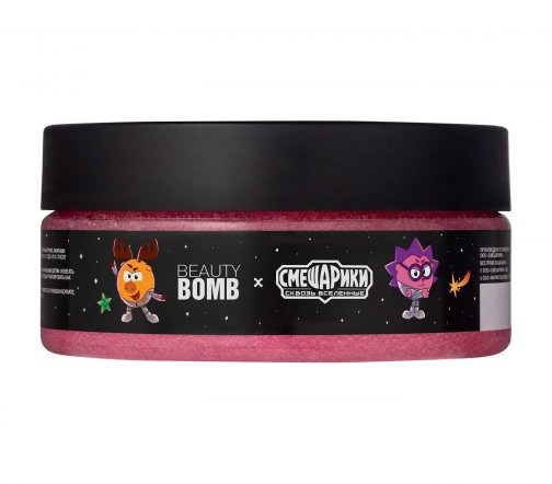 Beauty Bomb Скраб-слайм для тела Смешарики