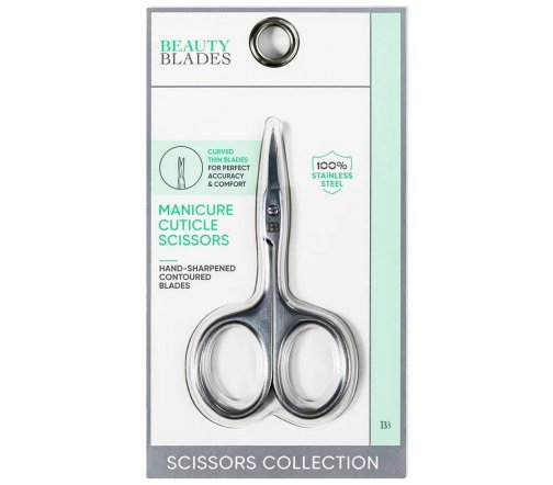 Beauty Blades Ножницы для кутикулы с изогнутыми кончиками 3.7мм