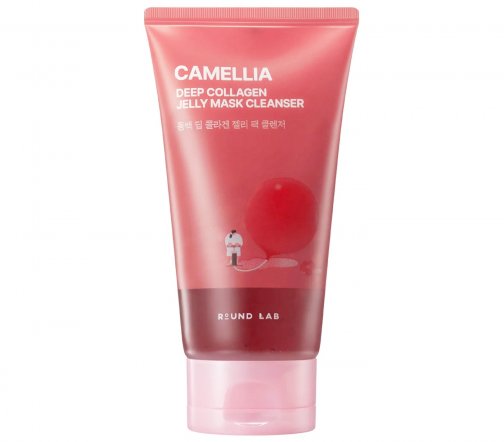 Round Lab Camellia Deep Collagen Гель-маска для очищения кожи лица с камелией 150мл