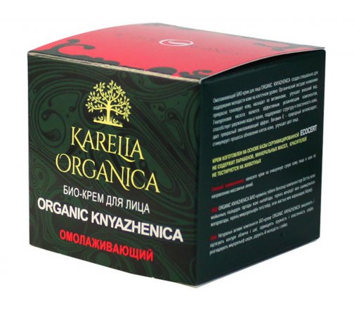 Karelia Organica Крем для лица Organic Knyazhenica Омолаживающий 50мл