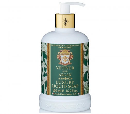 SAF Luxury Мыло жидкое Vetiver and Argan Ветивер и арган 500мл