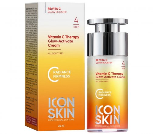 Icon Skin Крем-сияние для лица с витамином С Vitamin C Therapy 30мл
