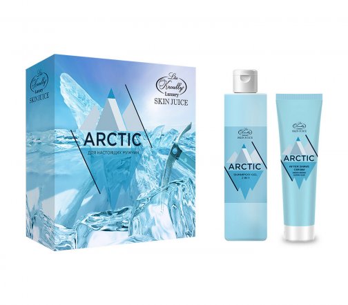 Liss Kroully Men Набор Arctic Шампунь 260мл+Гель увлажняющий для бритья 75мл