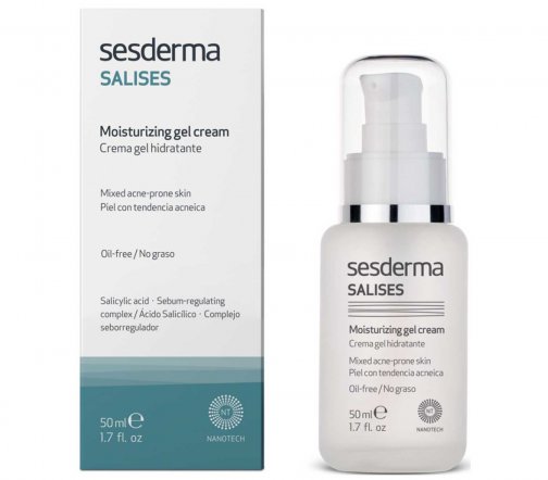Sesderma Salises (Салисес) Крем-гель увлажняющий для кожи склонной к акне 50мл