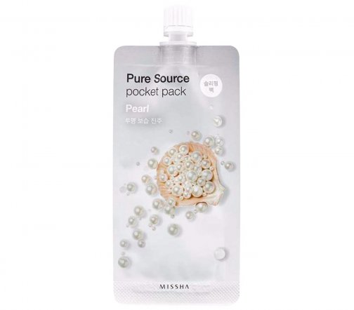 Missha Pure Source Маска ночная кремовая для лица Pearl 10мл
