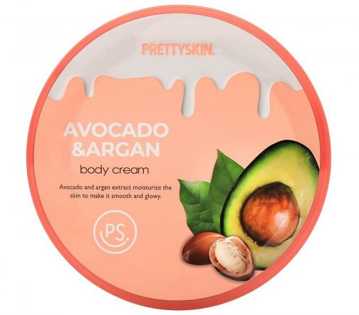 Pretty Skin Avocado&Argan Body Крем питательный для тела Авокадо и аргановое масло 300мл
