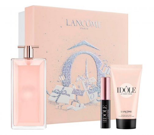 Lancome Idole Le Parfum Набор Парфюмерная вода 50мл+Крем для тела 50мл+Тушь для ресниц 2.5мл