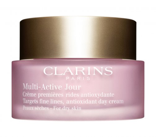 Clarins Multi-Active Крем дневной антивозрастной с антиоксидантами для сухой кожи лица 50мл