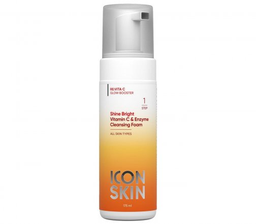 Icon Skin Пенка для умывания с витамином С и энзимами Shine Bright 175мл
