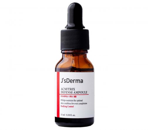 J'sDerma Acnetrix Defense Ampoule Сыворотка восстанавливающая для проблемной кожи 15мл