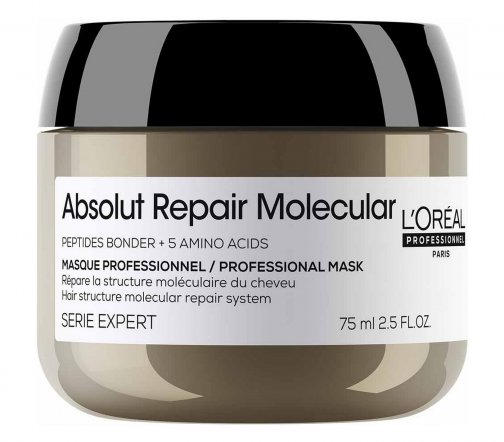 L'oreal Professionnel Absolut Repair Molecular Маска для регенерации сильно поврежденных волос 75мл